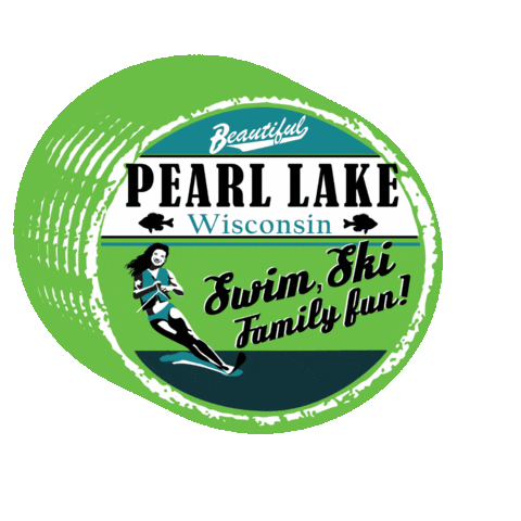 Pearl Lake Wisconsin Sticker