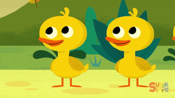 ducks ducklings GIF by Super Simple