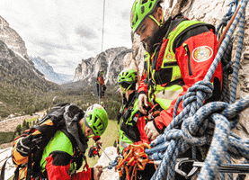 Adventure Dolomites GIF by Corpo Nazionale Soccorso Alpino e Speleologico -Bergrettung - Mountain Rescue Ehrenamtliche Organisation
