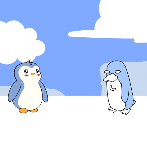 Greeting United GIF by Pudgy Penguins