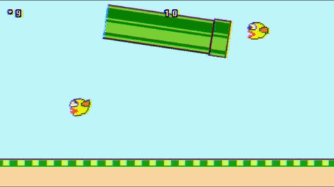 Fail Flappy Bird GIF by Doomlaser