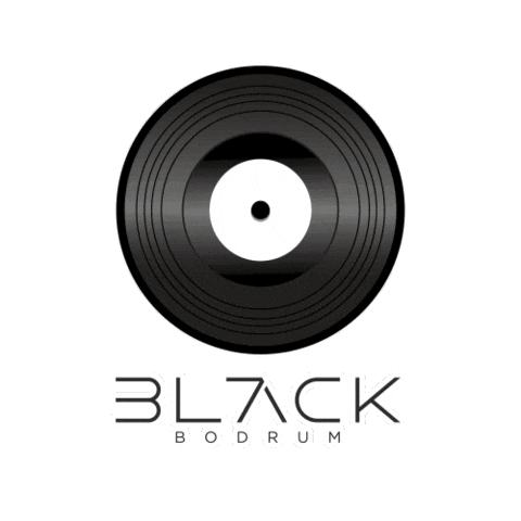 Black Sticker by Bodrum Müdavim