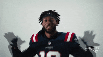 Football Be Quiet GIF by New England Patriots