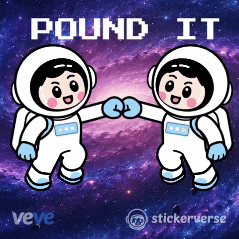Space Pound It GIF by VeVe