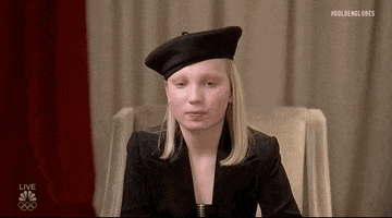 Beret Waiting GIF by Golden Globes