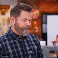 Nick Offerman Thumbs Down GIF by NBC