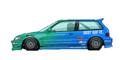 Honda Car Sticker by kneapolitan