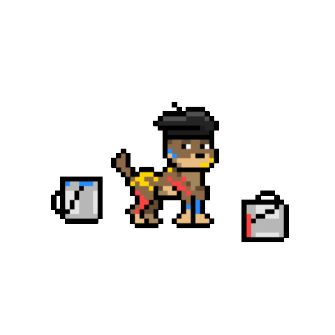 Happy Good Vibes Sticker by Doginal Dogs