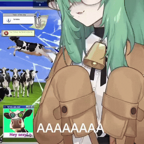 Scream Vtuber GIF