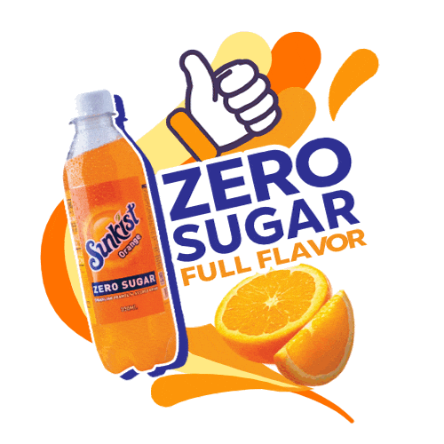 Sticker by Sunkist Zero Sugar