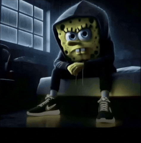 Spongebob Watches GIF