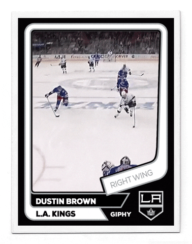 la kings hockey GIF by Giphy Cards