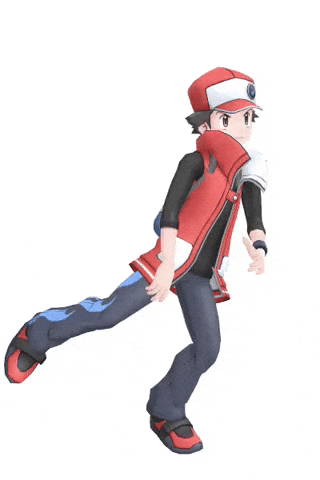 Red Pokemon Dance GIF