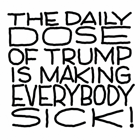 Trump Political Cartoon GIF