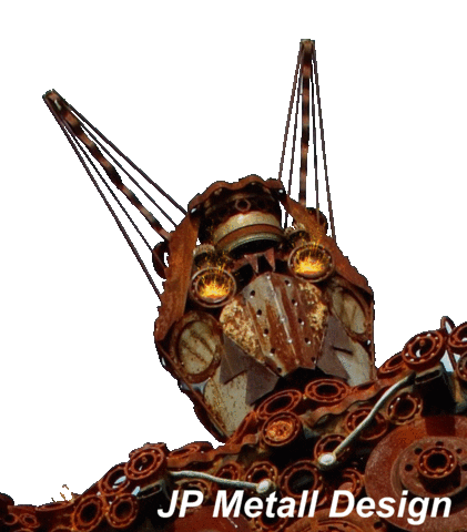 Fire Welding Sticker by JP METALL DESIGN