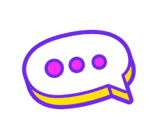 Sticker Text Sticker by Mighty Hoopla