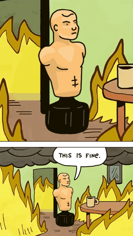 This Is Fine Martial Arts GIF by Century Kickboxing