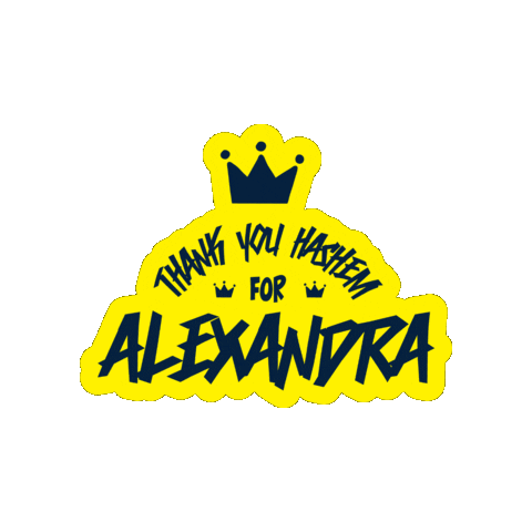 Alexandramoulavi Sticker by Thank You Hashem