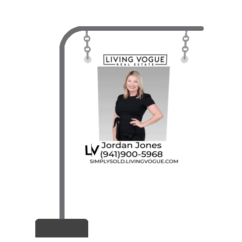 Living Vogue Sticker