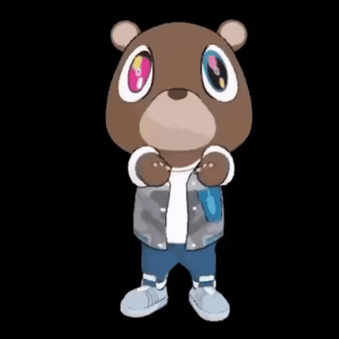 Kanye West Rap GIF