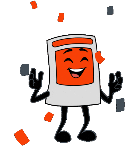 Happy Celebration Sticker by Kol-Pol