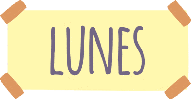 Monday Week Sticker by fulanasgraficas