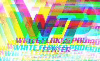 White Flakes Padel GIF