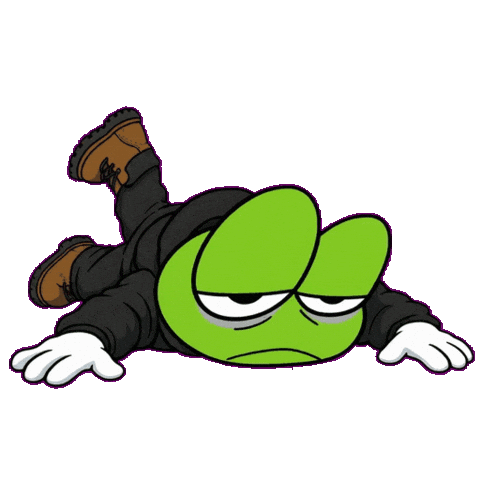 Frog Sticker by ForeverWilin