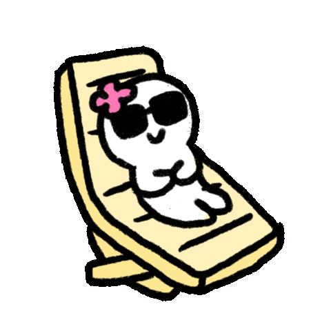 Summer Vacation Sticker