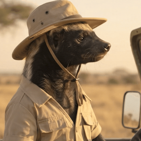 Badger Safari GIF by Smart Operator
