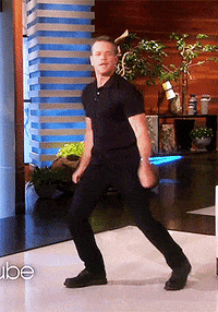  ellen degeneres the ellen show matt damon whips watch me whip GIF