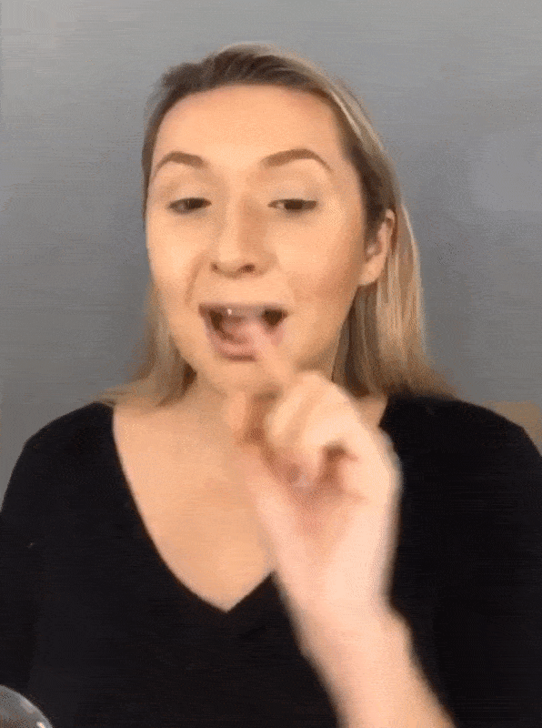 Labonequita makeup skincare make tutorial GIF