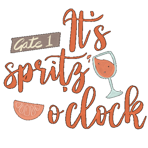 Summer Drink Sticker