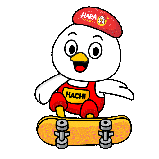 Hachi Sticker by Hara Chicken