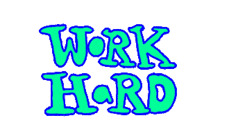 Cry Work Hard Sticker by Josh Cloud