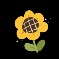 Sunflower GIF by Lemurluka