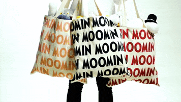 Tote Bag GIF by Moomin Official