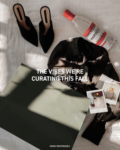 Vodka Martini Fall GIF by American Harvest Vodka