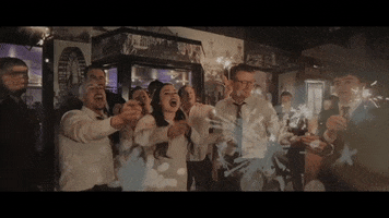 Wedding Sparklers GIF by Switzerfilm