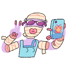 It Girl Halloween Sticker by stapod