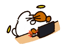 Work Working Sticker