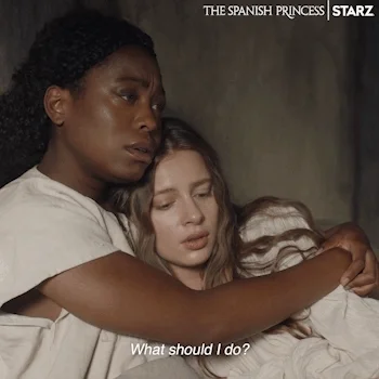what should i do? friends GIF by The Spanish Princess