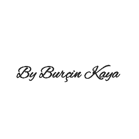 Burcin Kaya Sticker by By Burcin Kaya Ltd. Sti.