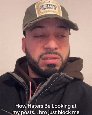 Haters Seriously GIF