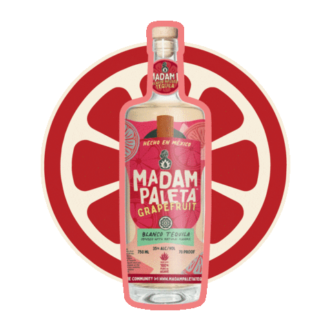 Madam Paleta Tequila Sticker
