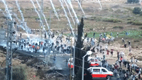 Authorities Disperse Palestinian Demonstrators in Beit El