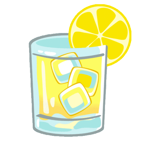 Celebrate Lemon Juice Sticker by Home Brew Agency