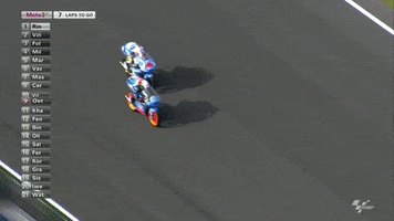 Overtake Drag Race GIF by MotoGP