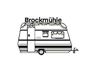 Campingplatz Brockmühle Sticker