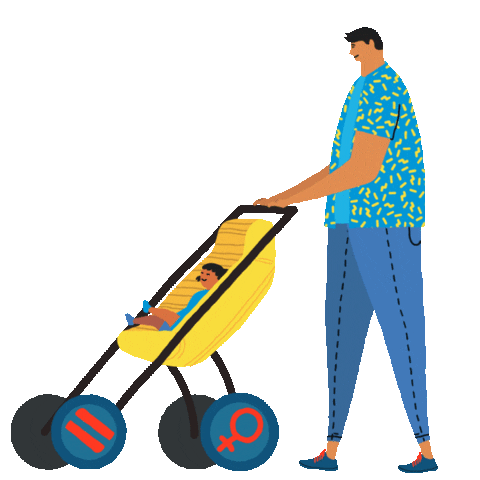 Gender Equality Dad Sticker by UN Women